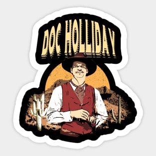 doc holliday Sticker